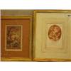 Image 1 : Two framed 18th century Bartolozzi prints, circa 1730 £80 - 120...