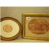 Image 1 : Two 18th century framed oval Bartolozzi prints £80 - 120...