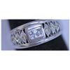 Image 1 : 18.85 CTW 18K WHITE GOLD DIAMOND RING