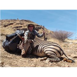 NAMIBIAN BACKPACK ZEBRA HUNT