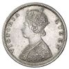Image 1 : BRITISH INDIA: Victoria, Queen, 1837-1876, AR 1/2 rupee, 1875(b)