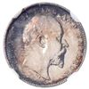 Image 1 : BRITISH INDIA: Edward VII, 1901-1910, AR 2 annas, 1908(c)