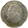 Image 1 : PORTUGUESE INDIA: Luis I, 1861-1889, AR rupia, 1881