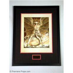 "RED DRAGON" Framed Edible Red Dragon Print Prop