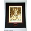 Image 1 : "RED DRAGON" Framed Edible Red Dragon Print Prop