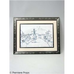 Disney Mickey Mouse Works Goofy Limited Drawing