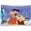 Image 1 : FLINTSTONES ON THE ROCKS Fred & Barney Original Animation Cel