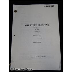 The Fifth Element (1997) Screenplay