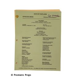 Days Of Our Lives Script