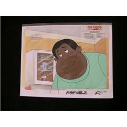 Fat Albert Animation Cel
