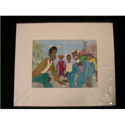 Fat Albert Animation Cel