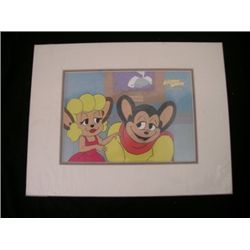 Mighty Mouse Animation Cel