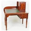 Image 1 : Mahogany Veneer Railroad Desk