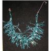 Image 1 : NEIMAN MARCUS LARGE TURQUOISE BEADED NECKLACE/CHOKER -