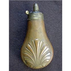 Powder Flask depicting Ornate Pattern