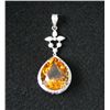 Image 2 : GT0041 Citrine & Diamond Pendant
