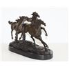 Image 2 : DDSM127 Amazing Wild Mustangs Bronze Sculpture After