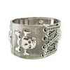 Image 1 : GT0522120020 Stylish Silver Skull & Crossbones Bangle/C