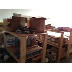 CONTENTS OF HARDWARE ROOM AND MISC. OFFICE