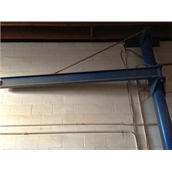 WALL AND FLOOR MOUNT LARGE BLUE CRANE STAND
