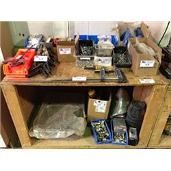 WOODEN CART WITH CONTENTS