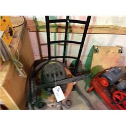 VACUUM CLEANER, 2 WHEEL CART AND 4 WHEEL DOLLY