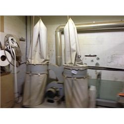 CANTEK DOUBLE BARREL DUST COLLECTION SYSTEM