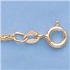 Genuine 16" 14k  Gold-Yellow  1.7mm 8 Sided Box Chain