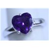 Image 1 : 18.10 CTW AMETHYST RING .925 STERLING SILVER