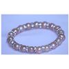 Image 1 : 85.45 CTW PEACH PEARL AND CZ BRACELET