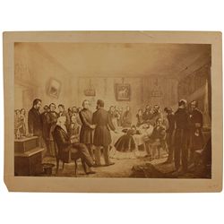 Lincoln Deathbed Scene