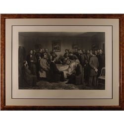 Lincoln Deathbed Scene