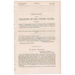 Lincoln Presidential Message