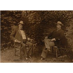 Theodore Roosevelt and William McKinley