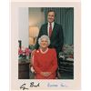 Image 1 : George and Barbara Bush
