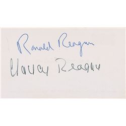 Ronald and Nancy Reagan