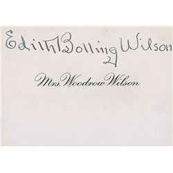 Edith Bolling Wilson