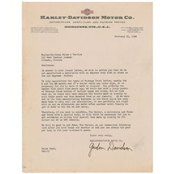 Harley-Davidson: Gordon Davidson