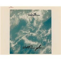 Wally Schirra and Walt Cunningham