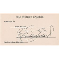 Erle Stanley Gardner