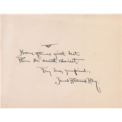 James Whitcomb Riley