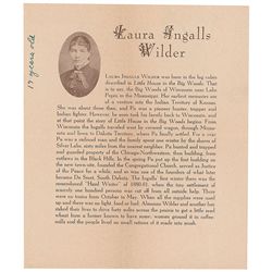 Laura Ingalls Wilder