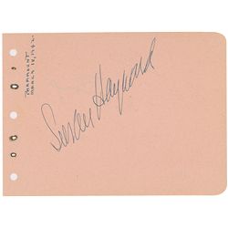 Susan Hayward and William Boyd