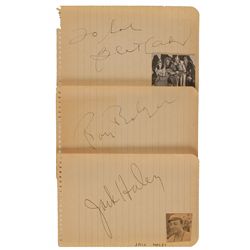 Wizard of Oz: Lahr, Bolger, and Haley