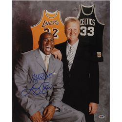 Larry Bird and Magic Johnson