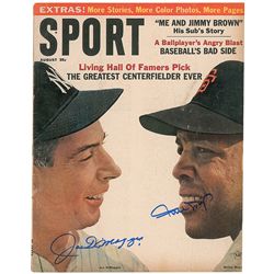 Joe DiMaggio and Willie Mays