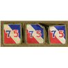 Image 1 : 3 WWII 75TH DIVISION PATCHES -NICE ORIGINALS