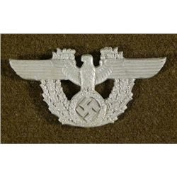 LARGE NAZI POLICE HAT EAGLE-ORIG-4" WINGSPAN