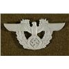 Image 1 : LARGE NAZI POLICE HAT EAGLE-ORIG-4" WINGSPAN