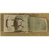 Image 2 : NAZI AFRIKA KORPS WEHRMACHT BELT BUCKLE & WEB TAB-RARE